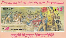 BANGLADESH Block 16,unused - Franz. Revolution