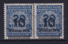 Deutsches Reich 335 AW G Waagerechtes Paar Kreis 10 Mrd Auf 20 Mio M Postfrisch - Other & Unclassified