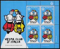 2024 San Marino Vespa Club D'Italia MS MNH - Autres & Non Classés