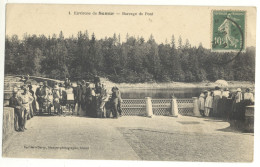 21/CPA A - Environs De Semur - Le Barrage Du Pont - Semur