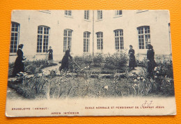 BRUGELETTE  - Ecole Normale  Et Pensionnat De L'Enfant Jésus  - Jardin Intérieur - Brugelette