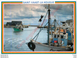 50.  SAINT VAAST LA HOUGUE .  Le Port . La Rentrée Des Chalutiers . - Saint Vaast La Hougue