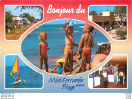 34.  VIAS PLAGE .  Camping Caravaning MEDITARRANEE PLAGE . - Otros & Sin Clasificación