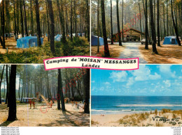 40. MESSANGES .  Camping De MOISAN .  CP Multivues .  - Autres & Non Classés