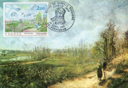 Carte  Maxi  1981 Premier Jour/ PISSARO - 1980-1989