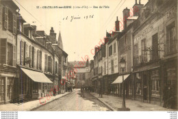 21.  CHATILLON Sur SEINE .  Rue De L'Isle . - Chatillon Sur Seine