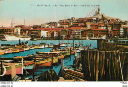 13.  MARSEILLE .  Le Vieux Port Et Notre Dame De La Garde . - Unclassified