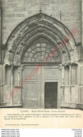 71. CLUNY .  Eglise Notre Dame .  Porte D'entrée . - Cluny