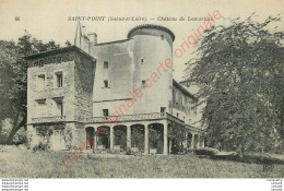 71.  SAINT POINT .  Château De Lamartine . - Autres & Non Classés