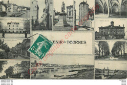 71.  SOUVENIR  De  TOURNUS   Cpa MULTIVUES . - Other & Unclassified