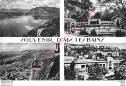 73.  SOUVENIR D'AIX LES BAINS .  CP Multivues . - Aix Les Bains