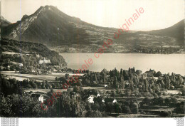 74.   MENTHON SAINT-BERNARD .  Vue Générale .  LAC D'ANNECY . - Altri & Non Classificati