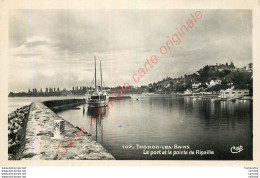 74.   THONON LES BAINS . Le Port Et La Pointe De Ripaille . - Thonon-les-Bains