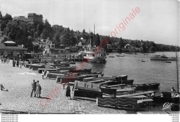 74.  THONON LES BAINS .  Arrivée Du Bateau à Vapeur . - Thonon-les-Bains