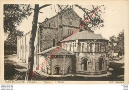 33.  SOULAC Sur MER . L'Eglise . L'Abside . - Soulac-sur-Mer