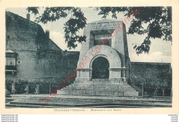 34.  CLERMONT L'HERAULT .  Monument Aux Morts . - Clermont L'Hérault