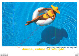 Jaune, Calme Et Volupté .  CP Plublicitaire . - Publicidad