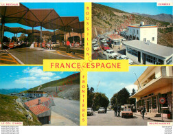 ROUSSILLON . Frontières FRANCE-ESPAGNE . Cerbère Le Perthus ,  Col D'Ares .  Bourg Madame . - Autres & Non Classés