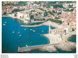 66.  COLLIOURE . Vue Générale Aérienne . - Collioure