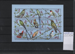 Zaire Michel Cat.No. Mnh/** Sheet 1489/1497 Birds - Ungebraucht