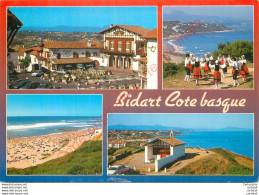 64.  BIDART  Côte Basque .  CP Multivues . - Bidart