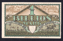 Deutschland, Germany, Bamberg - 1 Billionen Mark, 1923 ! - 1 Billion Mark