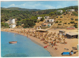 Ibiza: 2x SEAT, 2x AUTOBUS/COACH, SEAT 850, 600, BOATS & TRAILER - Pueblo Maritim, Cala Vadella - (Spain) - Passenger Cars