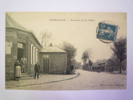 2024 - 1729  MARQUION  (Pas-de-Calais)  :  Avenue De La GARE   1911   XXX - Other & Unclassified