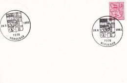 Lettres & Documents  Belgique België Belgium Herseaux 1982 - Covers & Documents