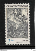 TCHECOSLOVAQUIE 1982 Gravure De Rembrandt Yvert 2485 NEUF** MNH - Neufs