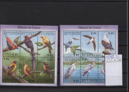 Zaire Michel Cat.No. Mnh/** Sheet 1473/1484 Birds - Mint/hinged