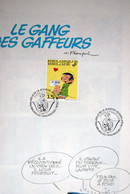 FRANQUIN  "Le Gang Des Gaffeurs" GASTON 1989 AvecTimbre Oblitération1er Jour Neuf! - Ohne Zuordnung