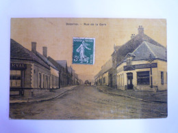 2024 - 1730  DESVRES  (Pas-de-Calais)  :  Rue De La GARE   1911   XXX - Desvres