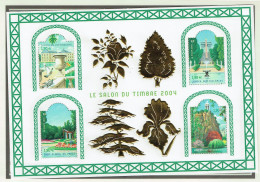 Bloc France N° 71 Le Salon Du Timbre 2004 Jardins - Mint/Hinged