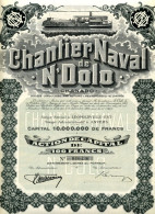 CHANTIER NAVAL N'DOLO - Navigation