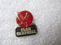 PIN'S     CLAN CAMPBELL  SCOTCH WHISKY - Boissons