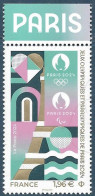 Jeux Olympiques Paralympiques Paris 2024 (2024) Neuf** - Unused Stamps