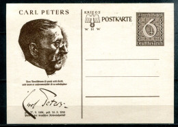 ALLEMAGNE - Entier Postal, Ganzache Michel P285/06** - Carl Peters - Briefkaarten