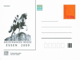 CDV 165 Slovakia Essen 2009 Briefmarken Messe - Escultura