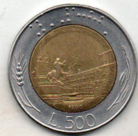 500 Lires 1990 - 500 Liras