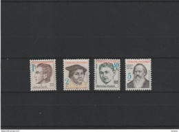 TCHECOSLOVAQUIE 1983 Hasek, Fucik, Luther, Brahms Yvert 2519-2522 Michel 2699-2702 NEUF** MNH Cote 4 Euros - Ungebraucht