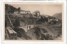 Carte Photo. 14 X 9 - FINHAUT Et Le Martigny - Châtelard - Finhaut