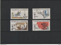 TCHECOSLOVAQUIE 1983 Livres Pour Enfants Yvert 2542-2545, Michel 2723-2726  NEUF** MNH Cote 6 Euros - Neufs