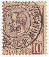 Monaco TUC 1891-94 YT 14 Oblitéré - Used Stamps