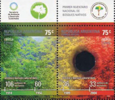 730373 MNH ARGENTINA 2004 BOSQUES NATIVOS ARGENTINOS - Unused Stamps