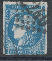 Lot N°83245   N°44-45 Ou 46 ???, Oblitéré GC 2240 MARSEILLE(12), Indice 1, Très Très Léger Clair - 1870 Ausgabe Bordeaux