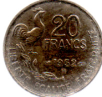 20 Francs 1952 - 20 Francs