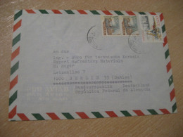 LISBOA To Berlin Germany Architecture Stamp On Air Mail Cancel Cover PORTUGAL - Sonstige & Ohne Zuordnung