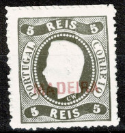 Madeira, 1885, # 5, Reprint, MNG - Madère