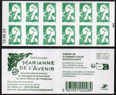 CARNET 12TP BALEZ - L'AVENIR - TVP LV - RETROUVEZ MARIANNE DE L'AVENIR - Daté Du 10 08 23 - NEUF - NON PLIE - Modern : 1959-…